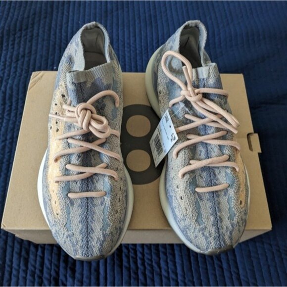 Adidas Yeezy Boost 380 Mist Men 9 FX9764 new in box 122025 - Picture 2 of 11
